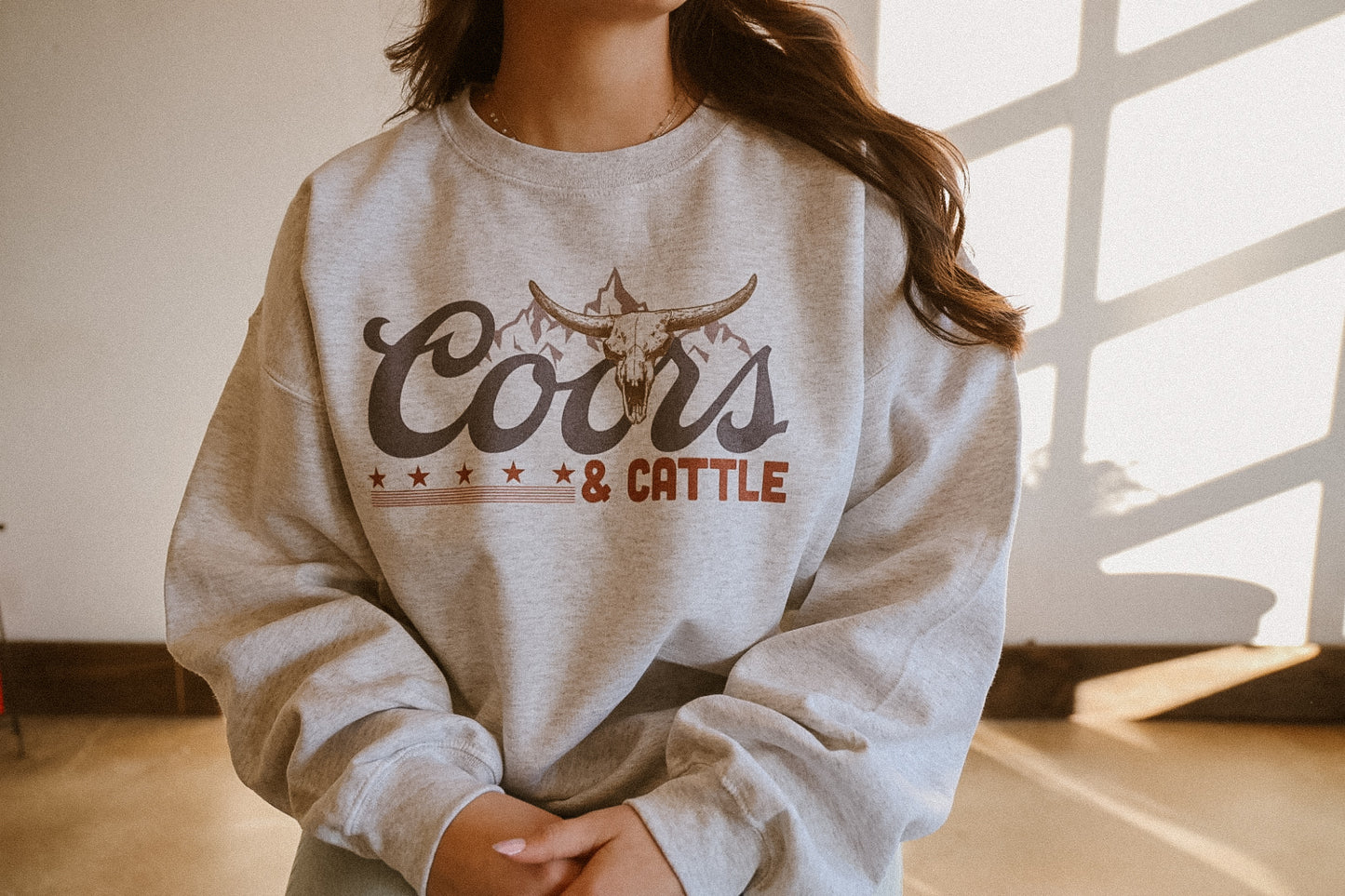 Coors N Cattle Sweatshirt