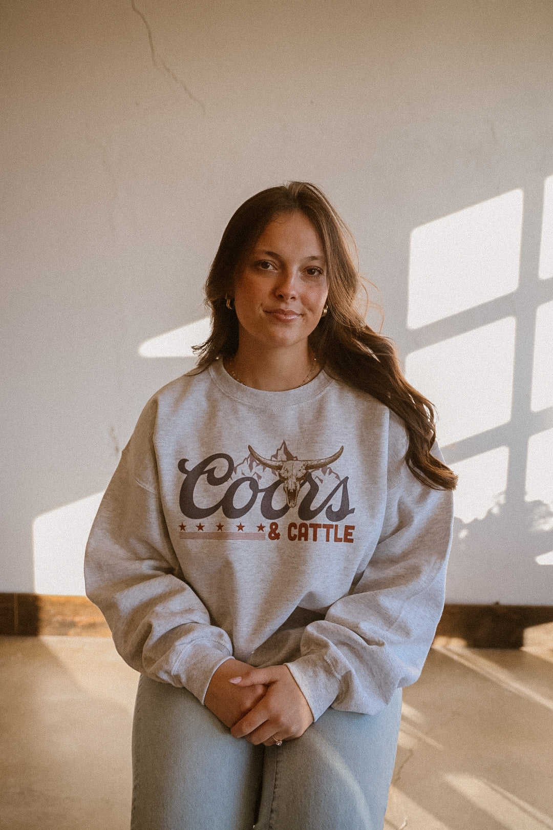 Coors N Cattle Sweatshirt