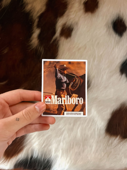 Marlboro Man Sticker