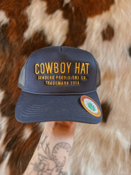Navy Cowboy Hat