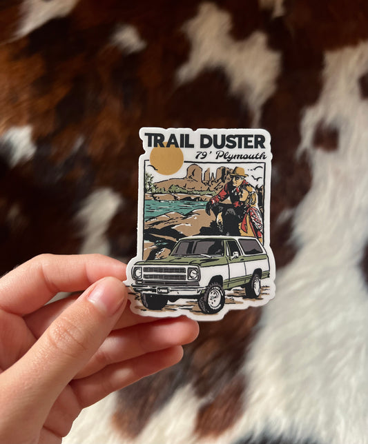 Trail Duster Sticker