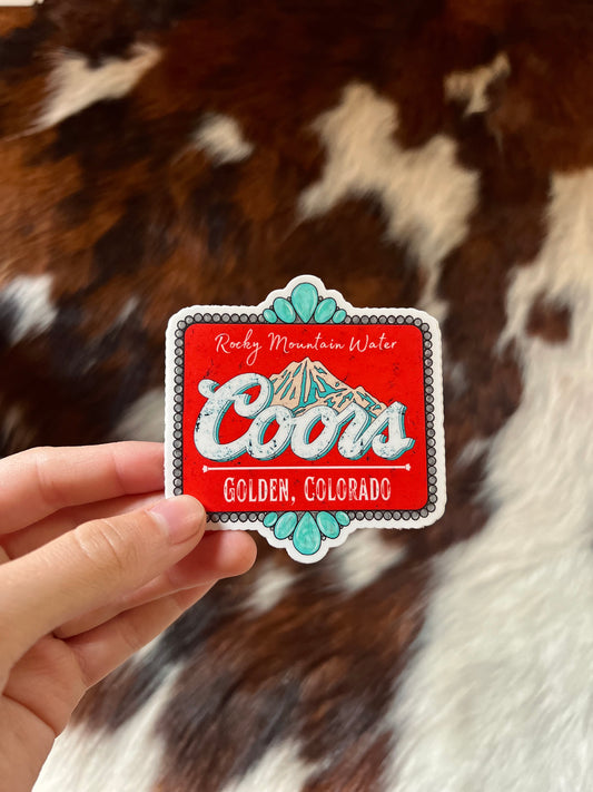 Colorado Coors Sticker