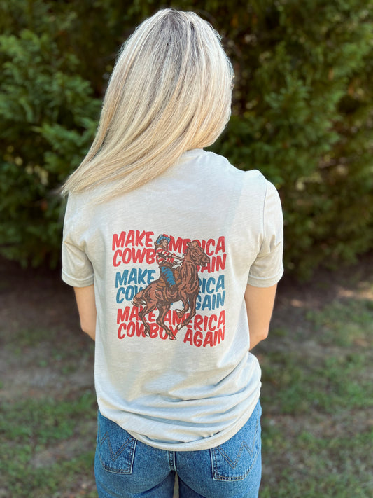 Make America Cowboy Again T-shirt