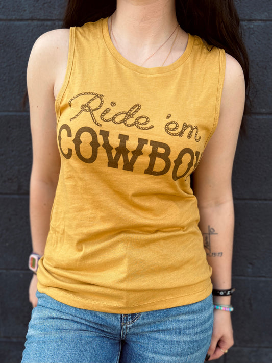 Ride Em Cowboy Tank